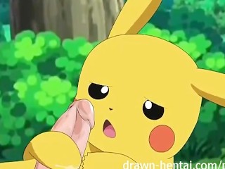Pokemon Hentai - Jessie vs Ash... and Pikachu!